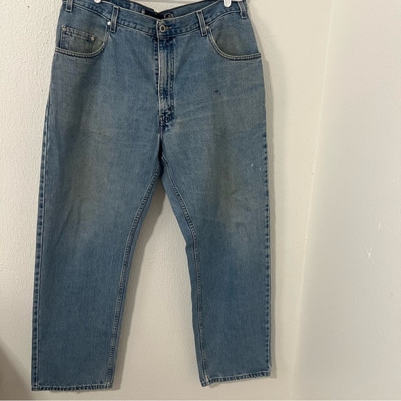 Vintage 90's Levi’s silverTab Straight+Relaxed W38 L32 100% Cotton Jeans 1998 - Picture 1 of 8
